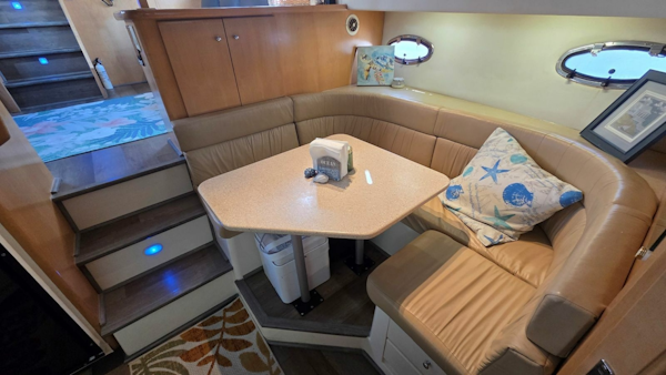 Carver-405 Aft Cabin Motor Yacht 1998-I Swear Gibsonton-Florida-United States-Dinette-6060867