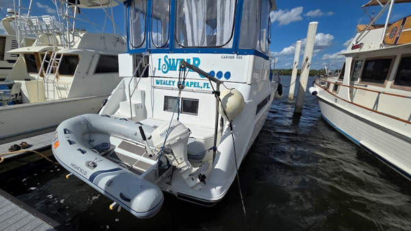 Carver-405 Aft Cabin Motor Yacht 1998-I Swear Gibsonton-Florida-United States-Stern-6060832