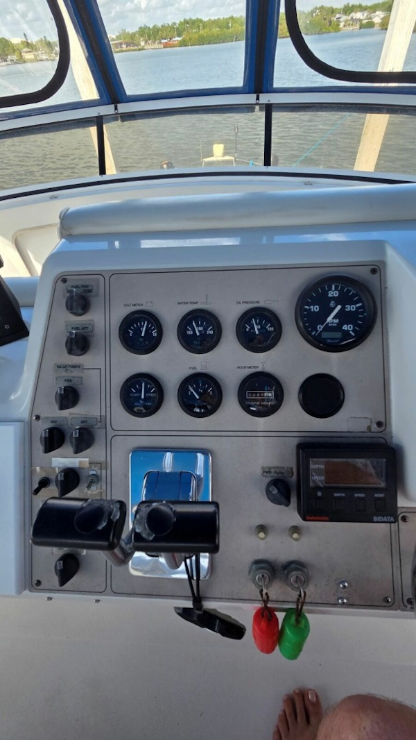 Carver-405 Aft Cabin Motor Yacht 1998-I Swear Gibsonton-Florida-United States-Flybridge-6060847