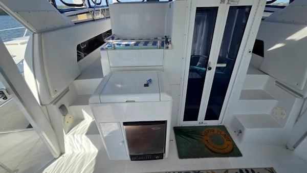 Carver-405 Aft Cabin Motor Yacht 1998-I Swear Gibsonton-Florida-United States-Aft Deck-6060836