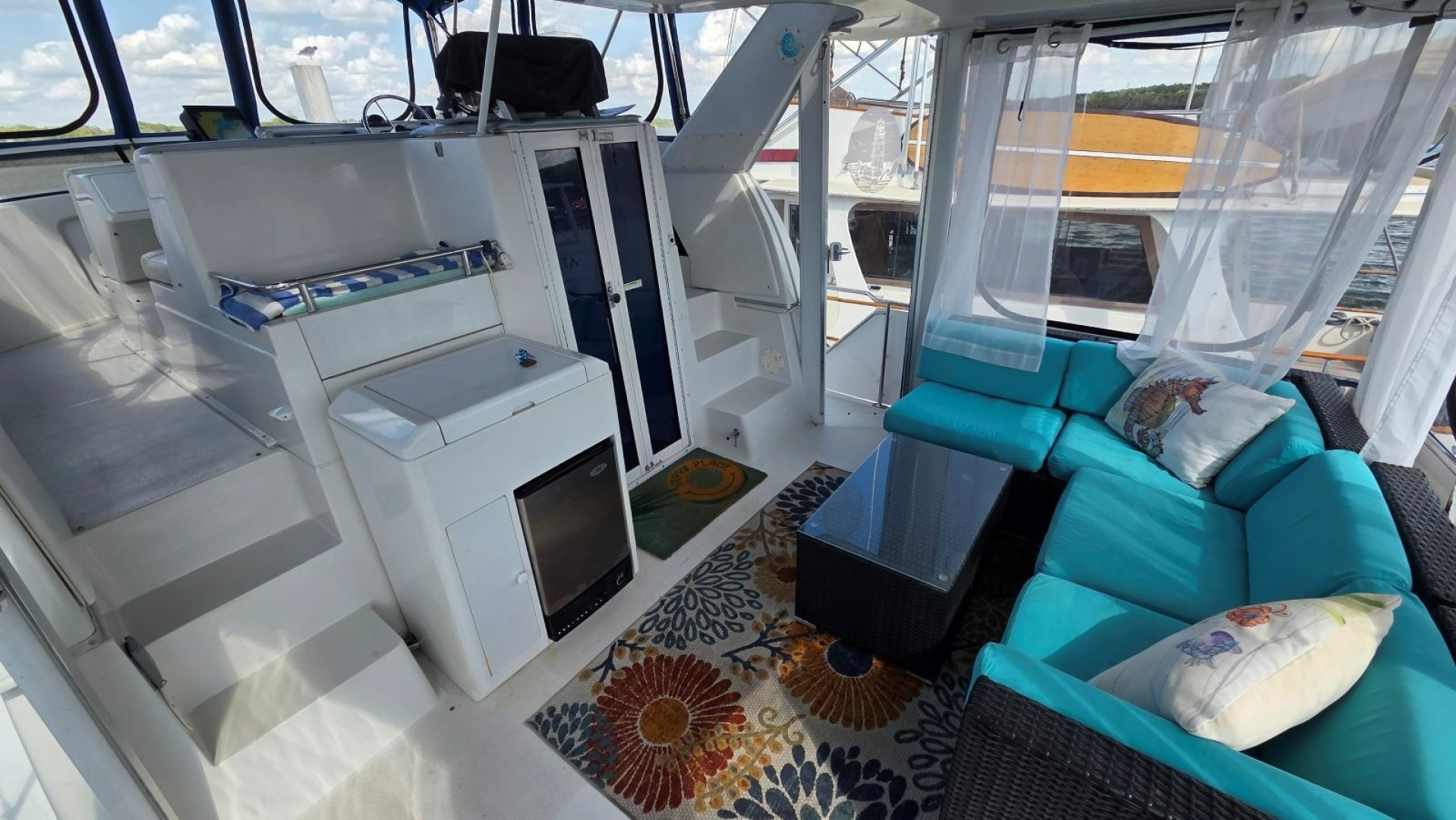 Carver-405 Aft Cabin Motor Yacht 1998-I Swear Gibsonton-Florida-United States-Aft Deck-6060833 | Thumbnail