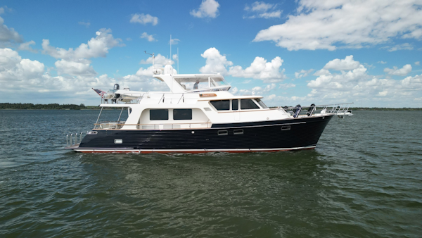 Marlow-Explorer 58E 2016-BUOYANT FORCE Vero Beach-Florida-United States-STBD PROFILE-6060826