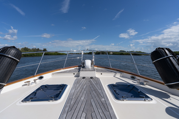 Marlow-Explorer 58E 2016-BUOYANT FORCE Vero Beach-Florida-United States-BOW FWD-6060806