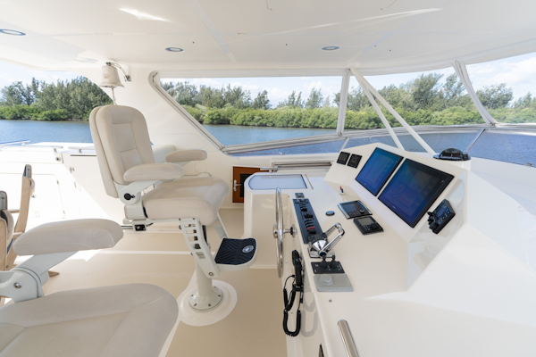Marlow-Explorer 58E 2016-BUOYANT FORCE Vero Beach-Florida-United States-FB HELM FACING PORT-6060783