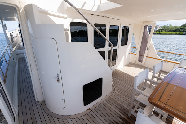 Marlow-Explorer 58E 2016-BUOYANT FORCE Vero Beach-Florida-United States-ER ACCESS STAIRCASE-6060813