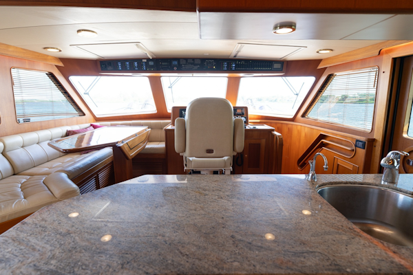 Marlow-Explorer 58E 2016-BUOYANT FORCE Vero Beach-Florida-United States-GALLEY FWD-6060746