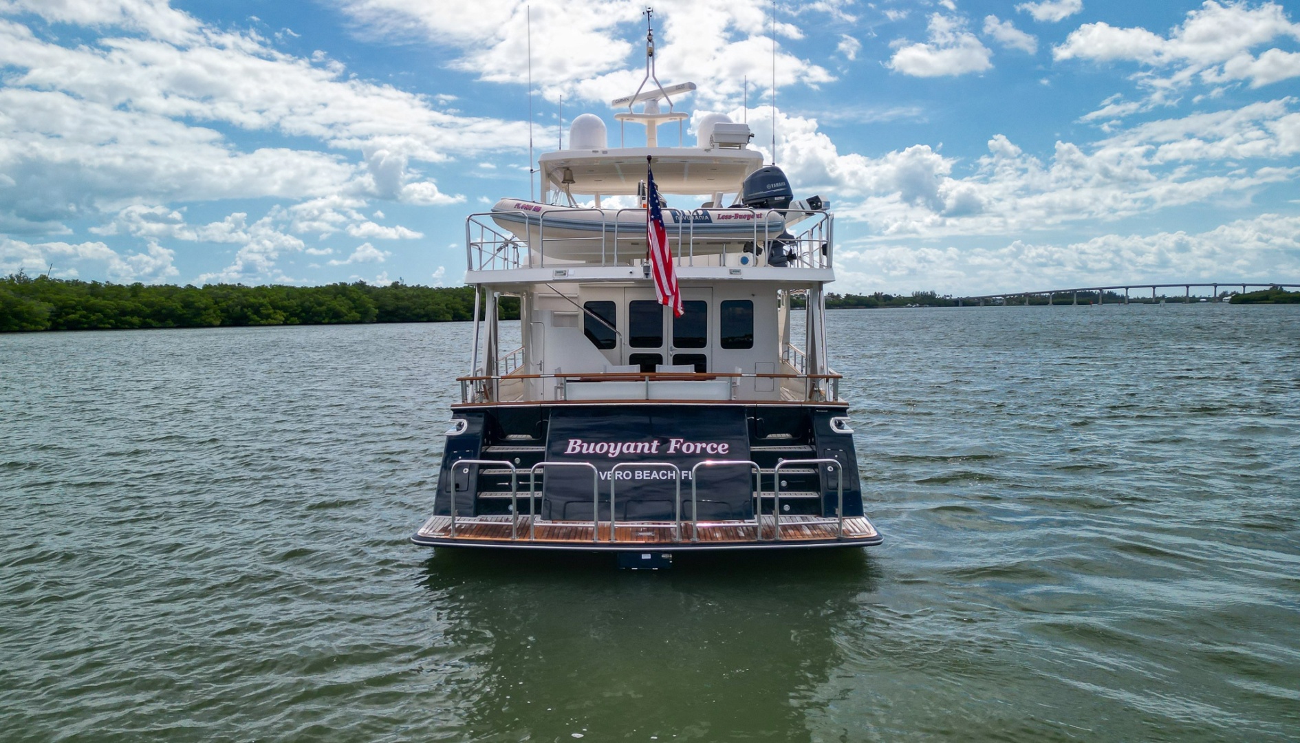 Marlow-Explorer 58E 2016-BUOYANT FORCE Vero Beach-Florida-United States-STERN PROFILE-6060827 | Thumbnail