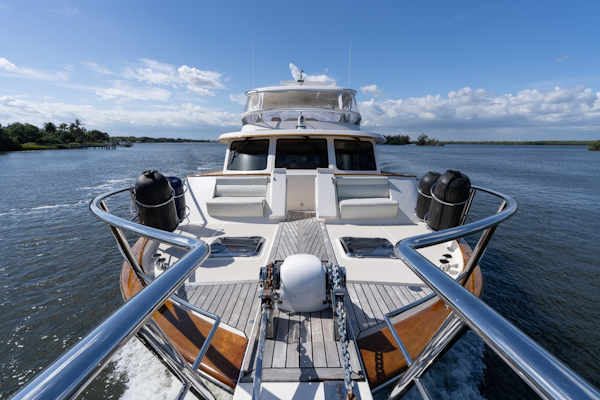 Marlow-Explorer 58E 2016-BUOYANT FORCE Vero Beach-Florida-United States-BOW FACING AFT-6060810