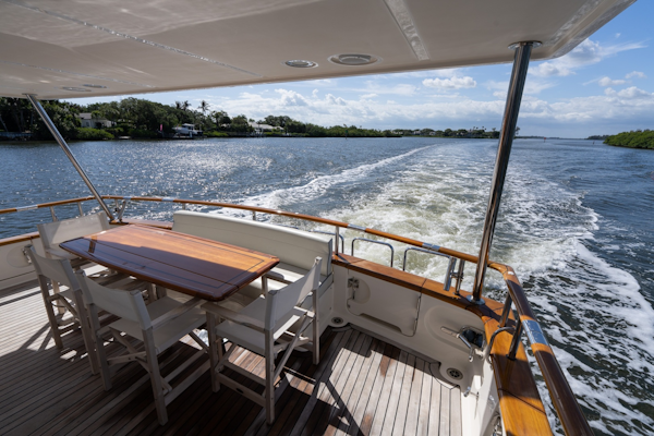 Marlow-Explorer 58E 2016-BUOYANT FORCE Vero Beach-Florida-United States-COCKPIT STBD AFT-6060731