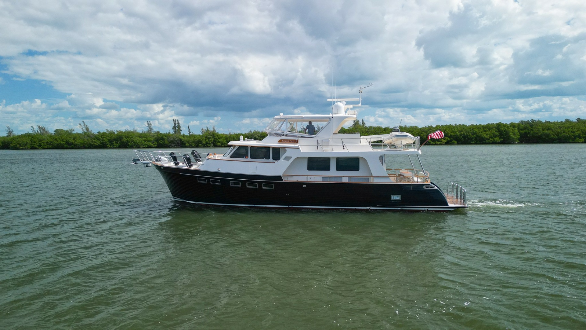 Marlow-Explorer 58E 2016-BUOYANT FORCE Vero Beach-Florida-United States-FWD STARBOARD PROFILE -6060690 | Thumbnail