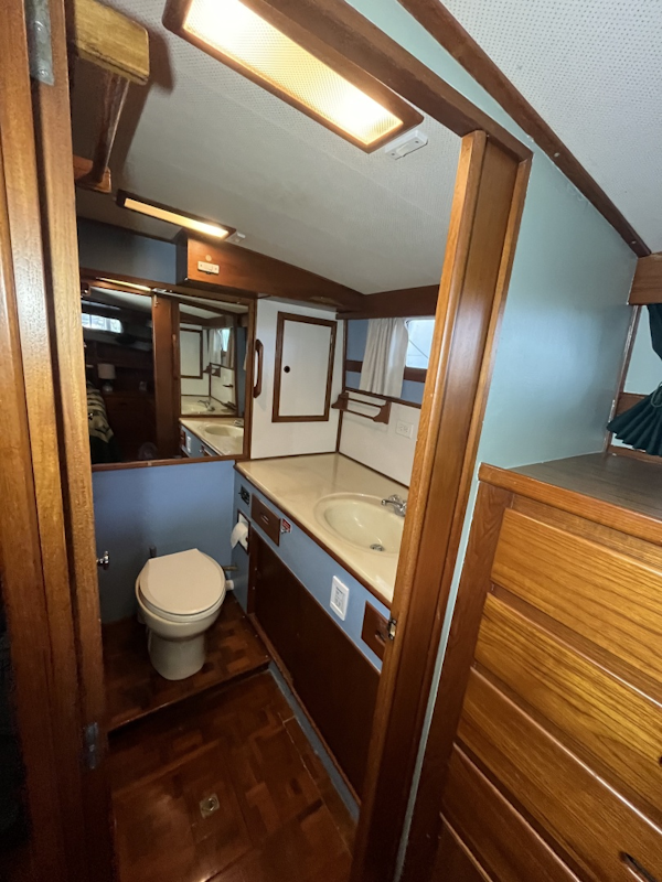 Grand Banks-49 Motor Yacht 1987 -Ten Mile-Tennessee-United States-Master Bath Entry-6089074