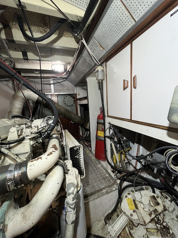 Grand Banks-49 Motor Yacht 1987 -Ten Mile-Tennessee-United States-Engine Room 9-6089063