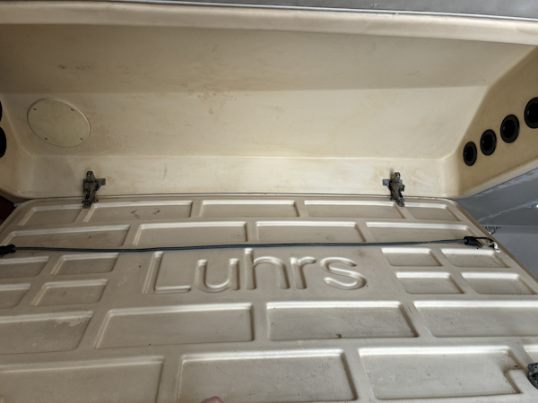 Luhrs-Convertible 2005-You Two New Smyrna Beach-Florida-United States-34 Luhrs Rod Locker-6086407