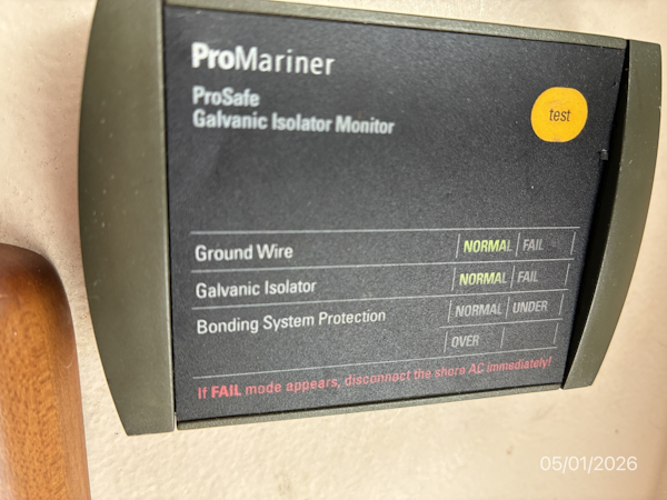 Luhrs-Convertible 2005-You Two New Smyrna Beach-Florida-United States-34 Luhrs Galvanic Isolator Monitor-6086415