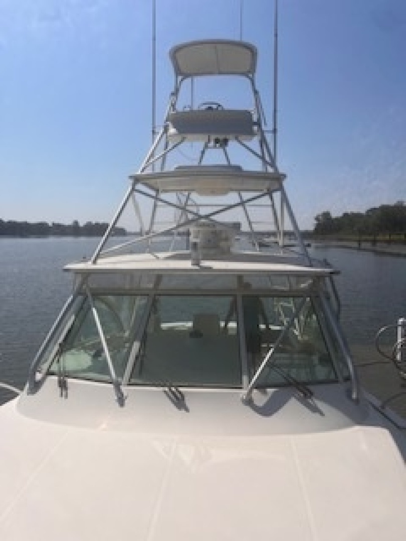 Ablemarle-Express Fisherman 2008-BLUE PURSUIT Kittery-Maine-United States-Tower From Deck-6062048 | Thumbnail