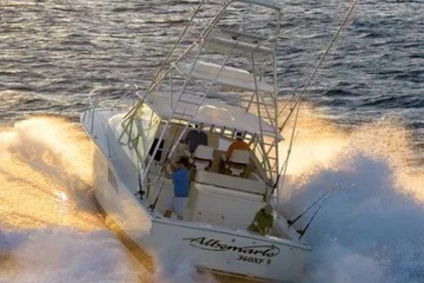 Ablemarle-Express Fisherman 2008-BLUE PURSUIT Kittery-Maine-United States-BLUE PURSUIT Underway Transom-6062129