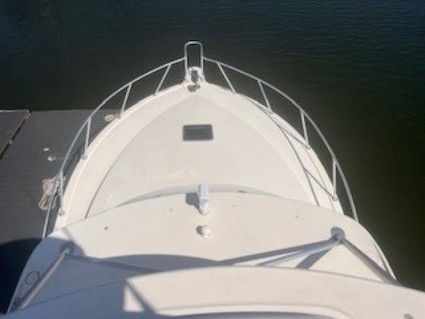 Ablemarle-Express Fisherman 2008-BLUE PURSUIT Kittery-Maine-United States-Bow Top View-6062064