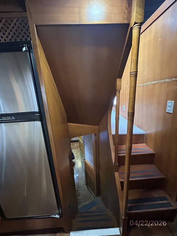 DeFever-Raised Pilothouse 1984-Traveller Anacortes-Washington-United States-49 DeFever plan B companionway1-6062114