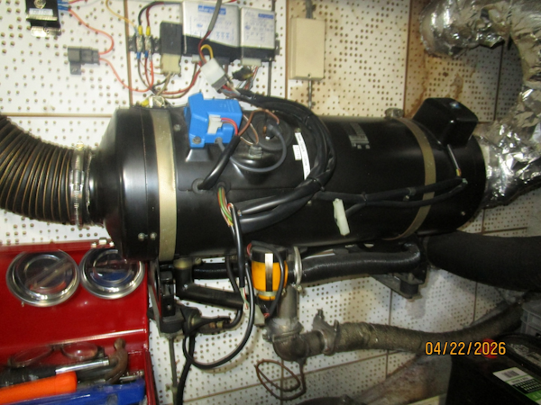 DeFever-Raised Pilothouse 1984-Traveller Anacortes-Washington-United States-49 DeFever Espar heating system-6061951