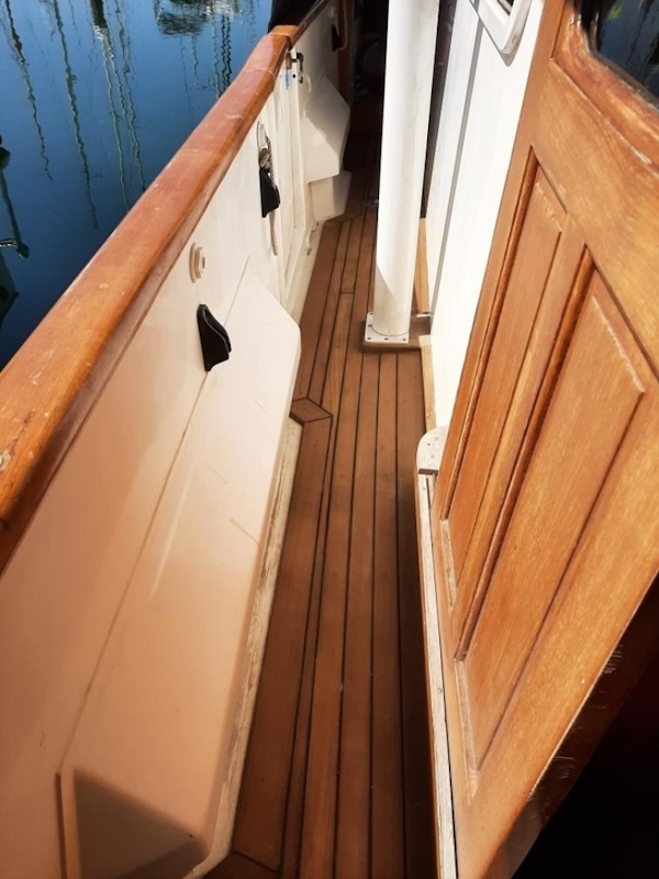 DeFever-Raised Pilothouse 1984-Traveller Anacortes-Washington-United States-49 DeFever starboard side deck2-6062493