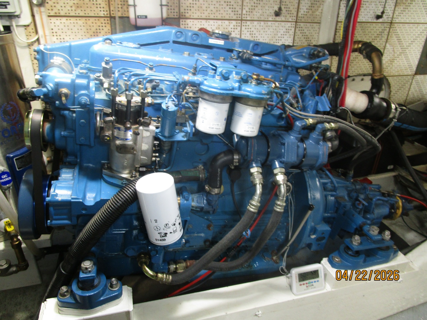 DeFever-Raised Pilothouse 1984-Traveller Anacortes-Washington-United States-49 DeFever starboard main engine-6062147 | Thumbnail