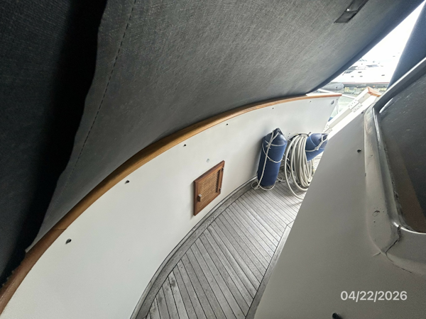 DeFever-Raised Pilothouse 1984-Traveller Anacortes-Washington-United States-49 DeFever Portuguese Bridge-6062135