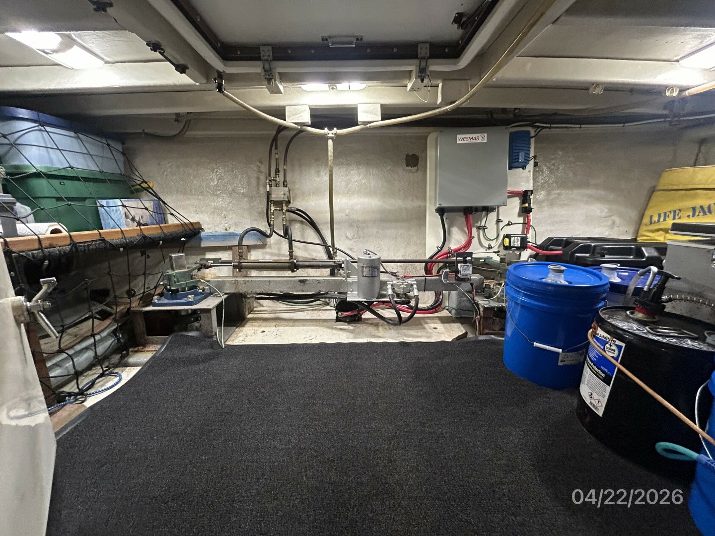 DeFever-Raised Pilothouse 1984-Traveller Anacortes-Washington-United States-49 DeFever lazarette-6062027 | Thumbnail