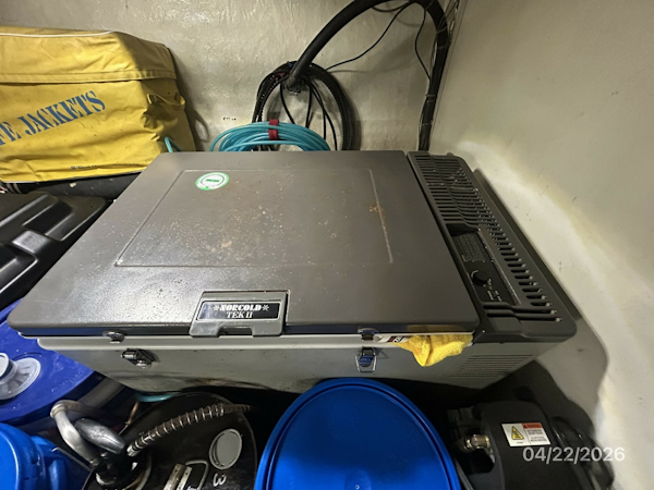 DeFever-Raised Pilothouse 1984-Traveller Anacortes-Washington-United States-49 DeFever lazarette freezer-6062022