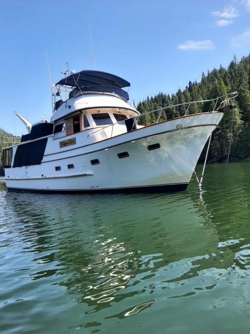 DeFever-Raised Pilothouse 1984-Traveller Anacortes-Washington-United States-49 DeFever starboard forward profile2-6062483 | Thumbnail