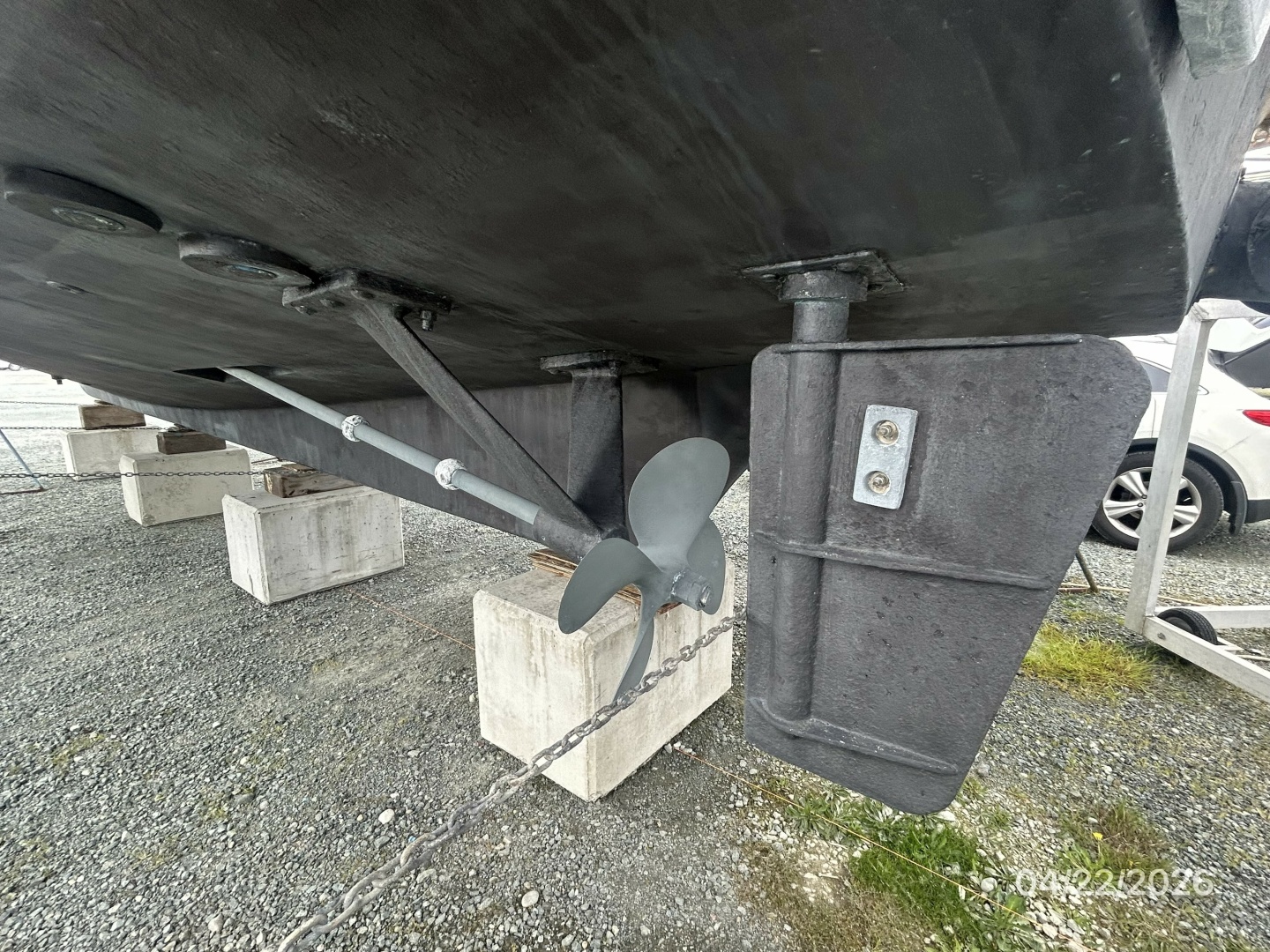 DeFever-Raised Pilothouse 1984-Traveller Anacortes-Washington-United States-49 DeFever port running gear2-6062125 | Thumbnail