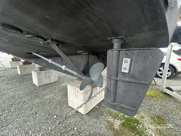 DeFever-Raised Pilothouse 1984-Traveller Anacortes-Washington-United States-49 DeFever port running gear2-6062125
