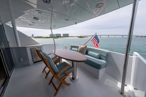 Hatteras-Sport Deck 2004-HAVILAH Orange Beach-Alabama-United States-Aft Deck-6066889