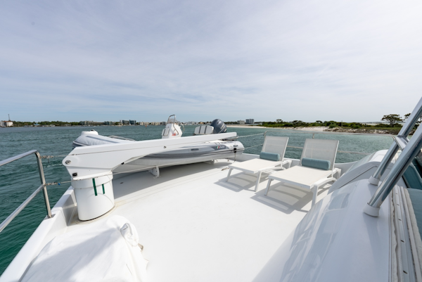 Hatteras-Sport Deck 2004-HAVILAH Orange Beach-Alabama-United States-Boat Deck-6066885