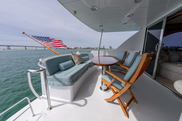 Hatteras-Sport Deck 2004-HAVILAH Orange Beach-Alabama-United States-Aft Deck-6066888