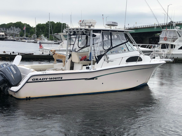 Grady-White-Marlin 1999-The Dog House Newburyport-Massachusetts-United States-Dockside Starboard View-6067403