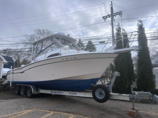 Grady-White-Marlin 1999-The Dog House Newburyport-Massachusetts-United States-RORY Tri Axle Trailer-6067430