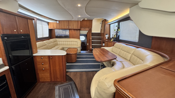 Silverton-43 Motor Yacht 2003-Turn the Paige Fort Myers Beach-Florida-United States-Galley Looking Aft-6179469
