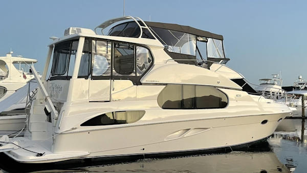 Silverton-43 Motor Yacht 2003-Turn the Paige Fort Myers Beach-Florida-United States-Starboard Side Profile-6072851