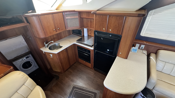 Silverton-43 Motor Yacht 2003-Turn the Paige Fort Myers Beach-Florida-United States-Starboard Galley-6179466