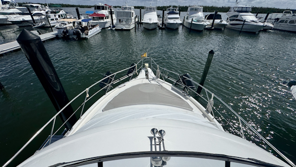 Silverton-43 Motor Yacht 2003-Turn the Paige Fort Myers Beach-Florida-United States-Flybridge Looking Forward-6179454