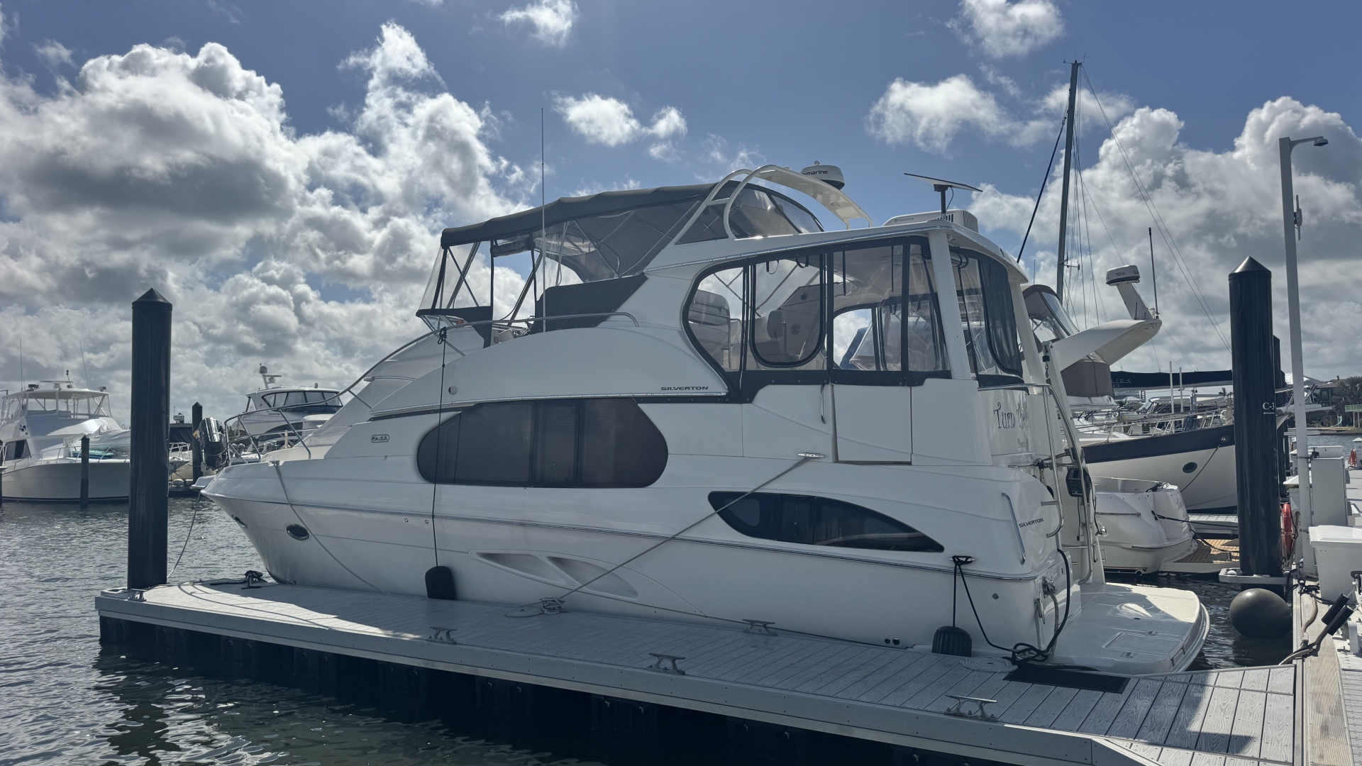 Silverton-43 Motor Yacht 2003-Turn the Paige Fort Myers Beach-Florida-United States-Port Side Profile-6179425 | Thumbnail
