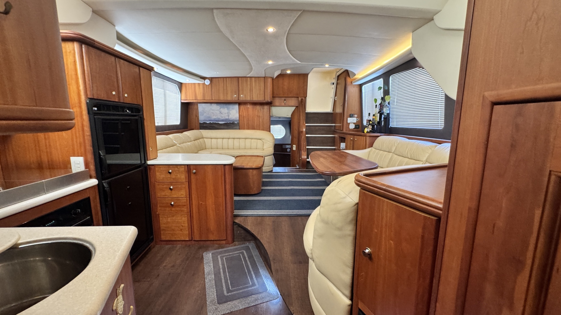 Silverton-43 Motor Yacht 2003-Turn the Paige Fort Myers Beach-Florida-United States-Galley Looking Aft-6179468 | Thumbnail