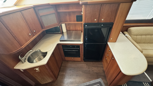 Silverton-43 Motor Yacht 2003-Turn the Paige Fort Myers Beach-Florida-United States-Starboard Galley-6179467