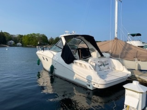 Sea Ray-Sundancer 2007-GAELIC STORM Kittery-Maine-United States-Dockside Port Transom View-6074193