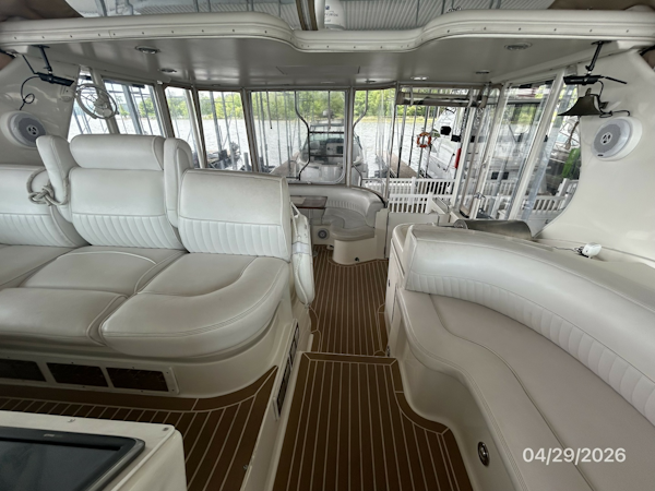 Cruisers Yachts-4450 2000-Bay Dreamer II Guntersville-Alabama-United States-44 Cruisers upper deck aft-6075680
