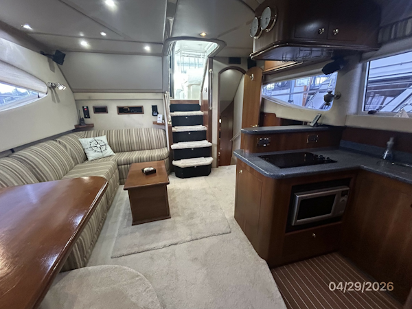 Cruisers Yachts-4450 2000-Bay Dreamer II Guntersville-Alabama-United States-44 Cruisers salon aft-6075655