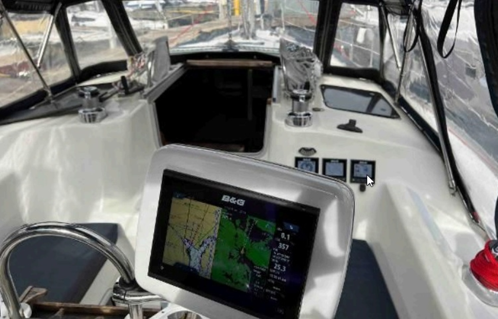 Hunter-37.5 1990-Final Frontier Seattle-Washington-United States-B&G Vulcan 9 chartplotter-6078769 | Thumbnail
