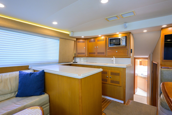 Cabo-48 Flybridge 2003-Bad Boyz Pompano Beach-Florida-United States-Cabo 48  Bad Boyz  Galley-6080219