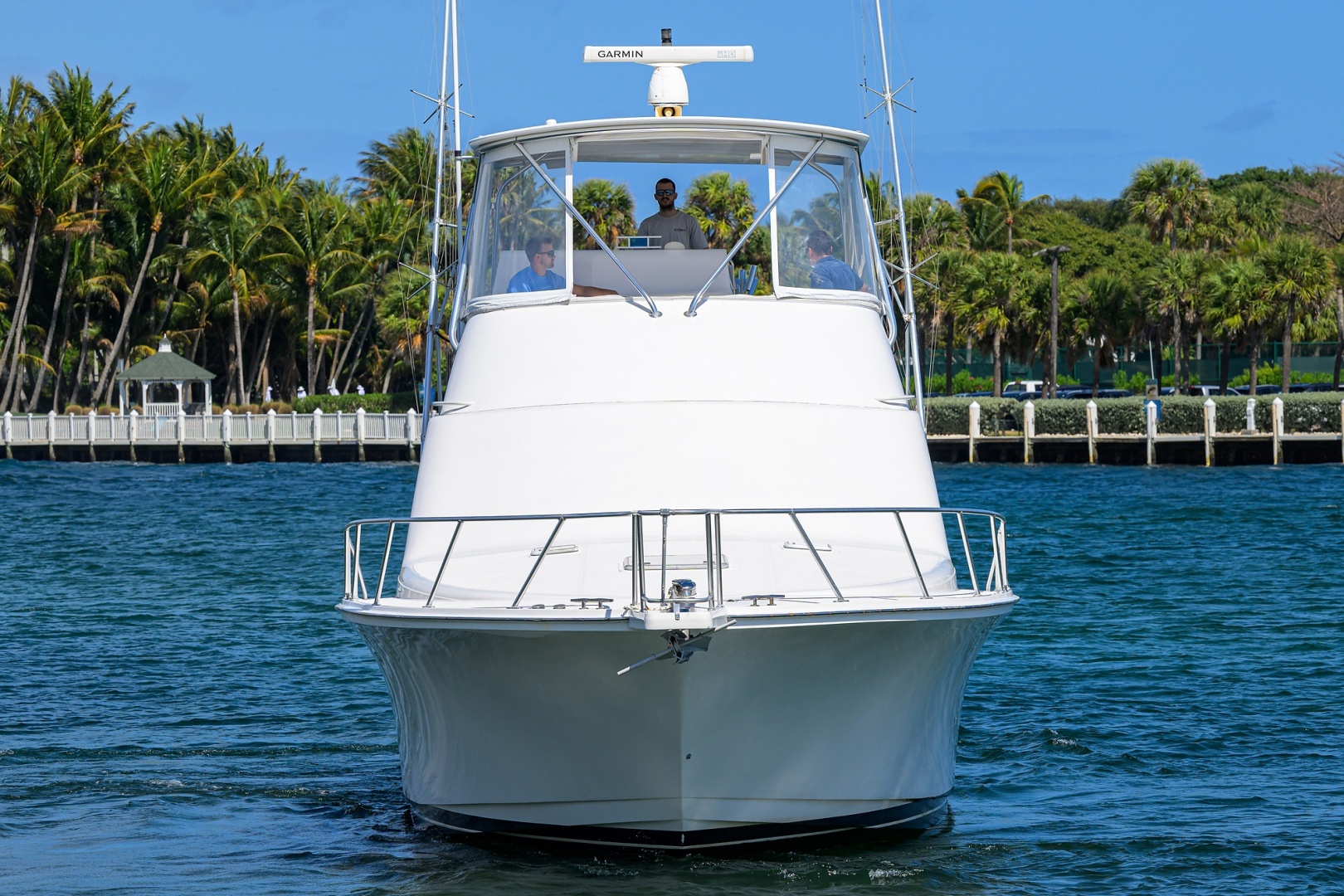 Cabo-48 Flybridge 2003-Bad Boyz Pompano Beach-Florida-United States-Cabo 48  Bad Boyz  Bow Profile-6081741 | Thumbnail