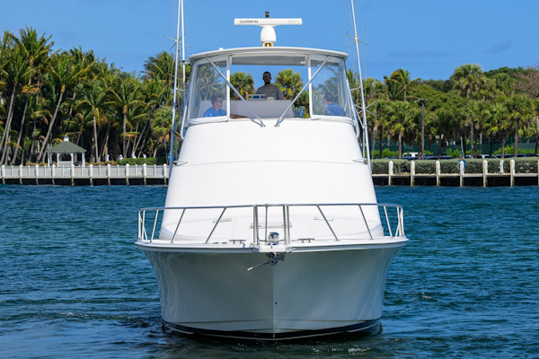 Cabo-48 Flybridge 2003-Bad Boyz Pompano Beach-Florida-United States-Cabo 48  Bad Boyz  Bow Profile-6081741